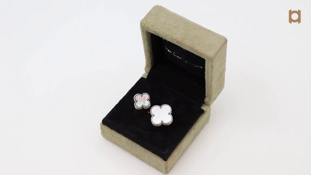 Кольцо на два пальца Van Cleef & Arpels Magic Alhambra VCARN05600