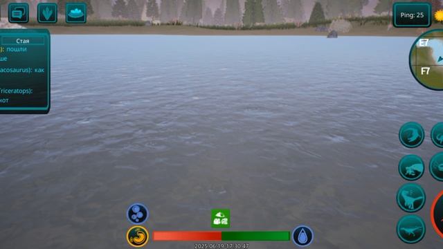 Выживание сарко страдаем фигнëй в The cursed dinosaur isle