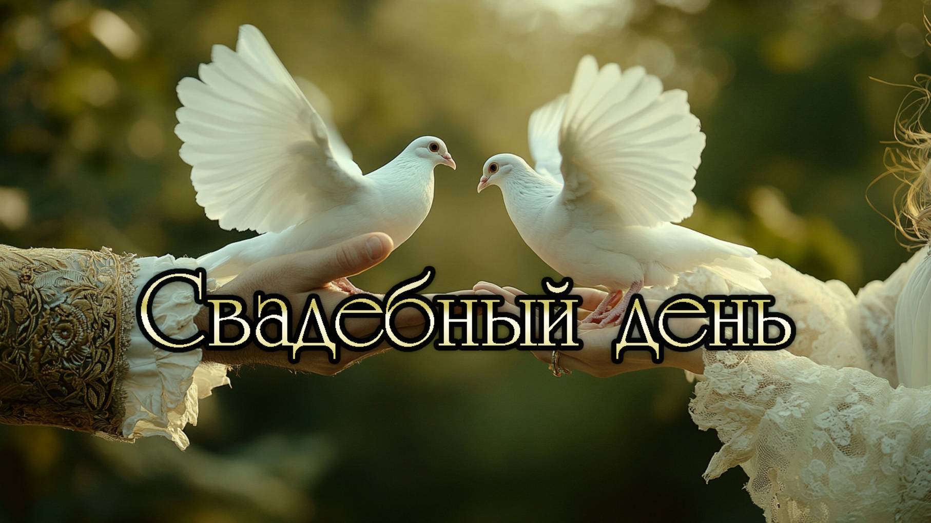Свадебный день / дуэт, красиво, романтично, свадьба, любовь... 💖💖💖