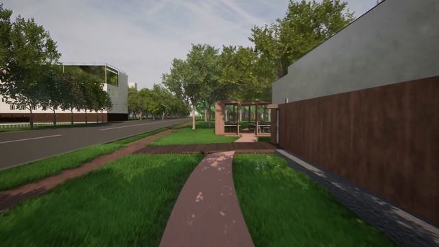 Проект благоустройства кампуса СПбПУ