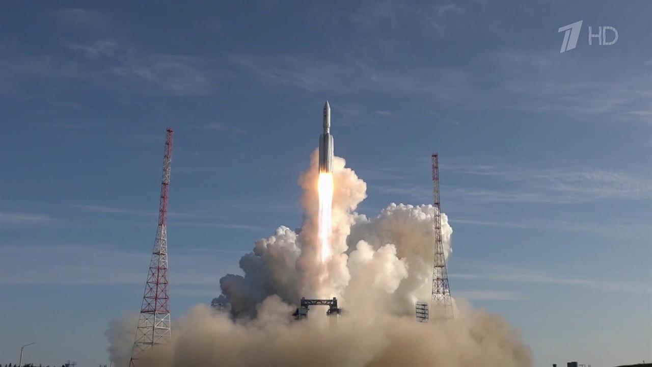 С Плесецка в Архангельской области успешно запущена тяжелая ракета-носитель "Ангара-А5"
