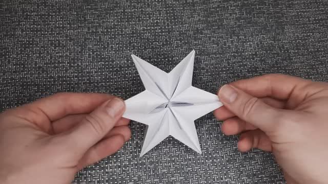 Объемные Снежинки из бумаги. Новогодние Поделки