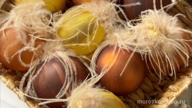 Набор стеклянных ёлочных шаров КОККИ ШАРМ, ванильно-шоколадная гамма, ABT612350