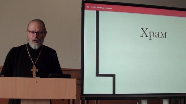 3.1. Внутреннее устройство храма. Интерьер храма.