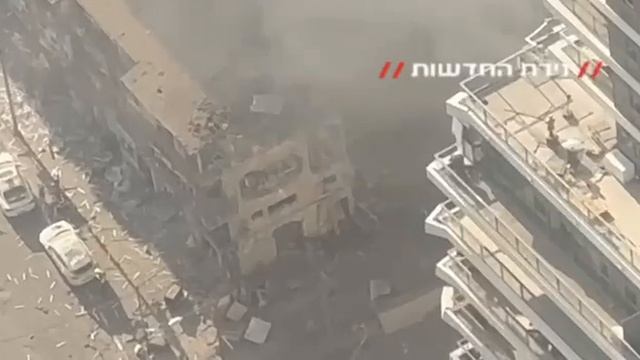 Была поражена Тель-Авивская фондовая биржа, одна из иранских ракет попала в больницу "Сорока" в горо