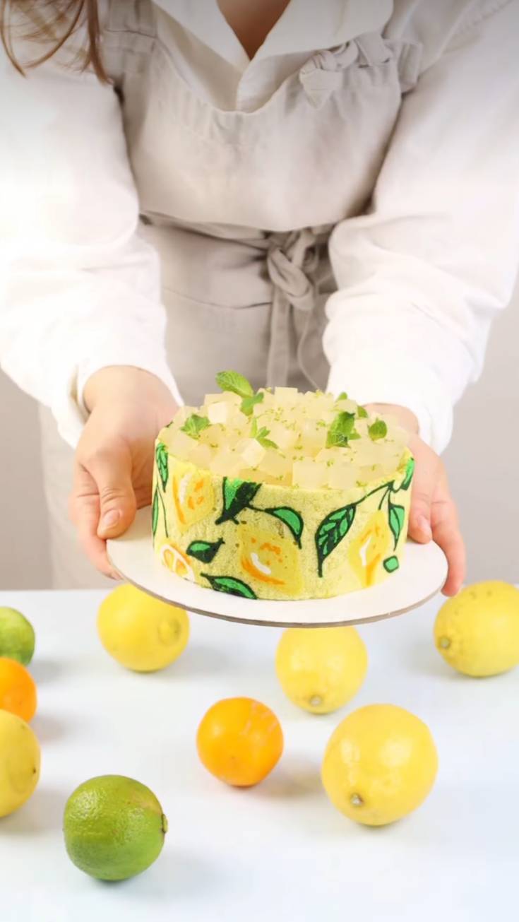 Рецепт муссового бенто "100% цитрус"💛