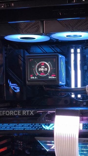 ASUS ROG Helios от CyberArtKZ: Когда ПК — Это Искусство