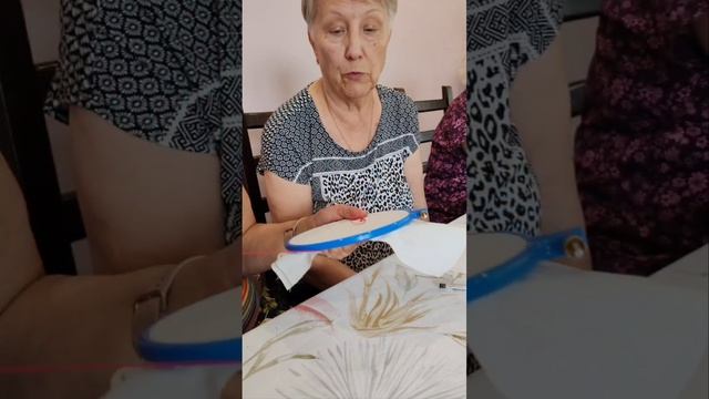 Вышиваем цветок ранункулиса, мастер-класс по вышивке