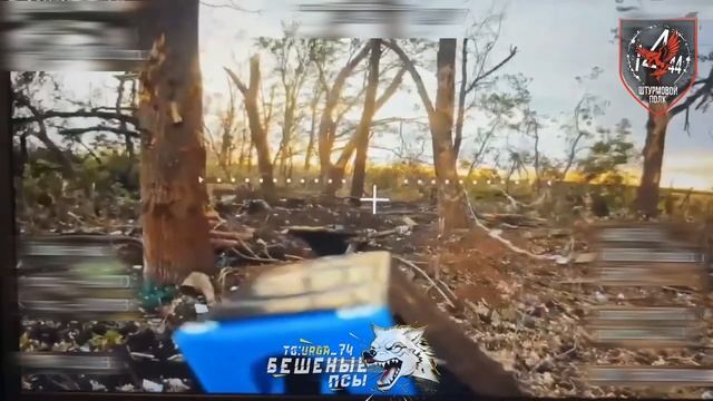 Расчёт взвода БпЛА штурмового полка точно отработал по укрытию противника !!!