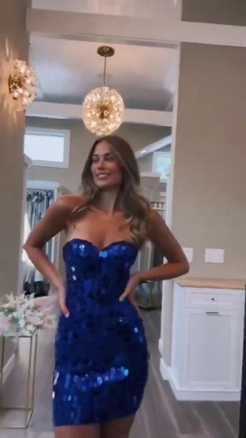 Sparkle Season ✨  Homecoming Dress 💙