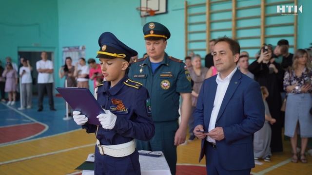 В Нягани прошло торжественное посвящение в кадеты