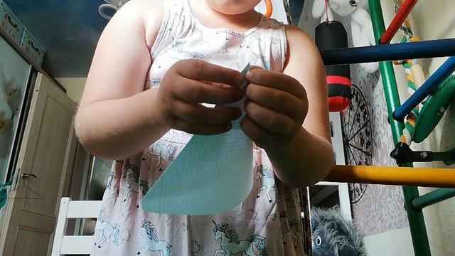 Оригами самолётик
