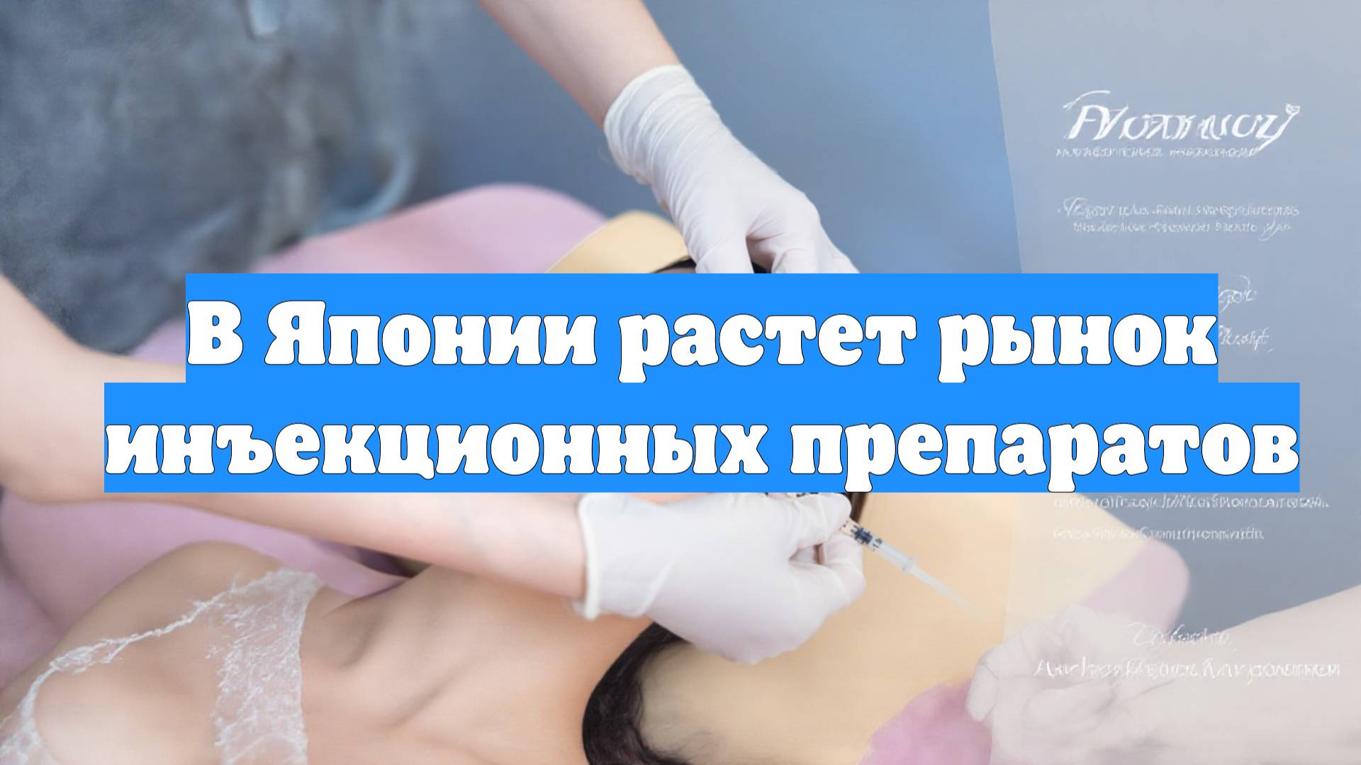 В Японии растет рынок инъекционных препаратов