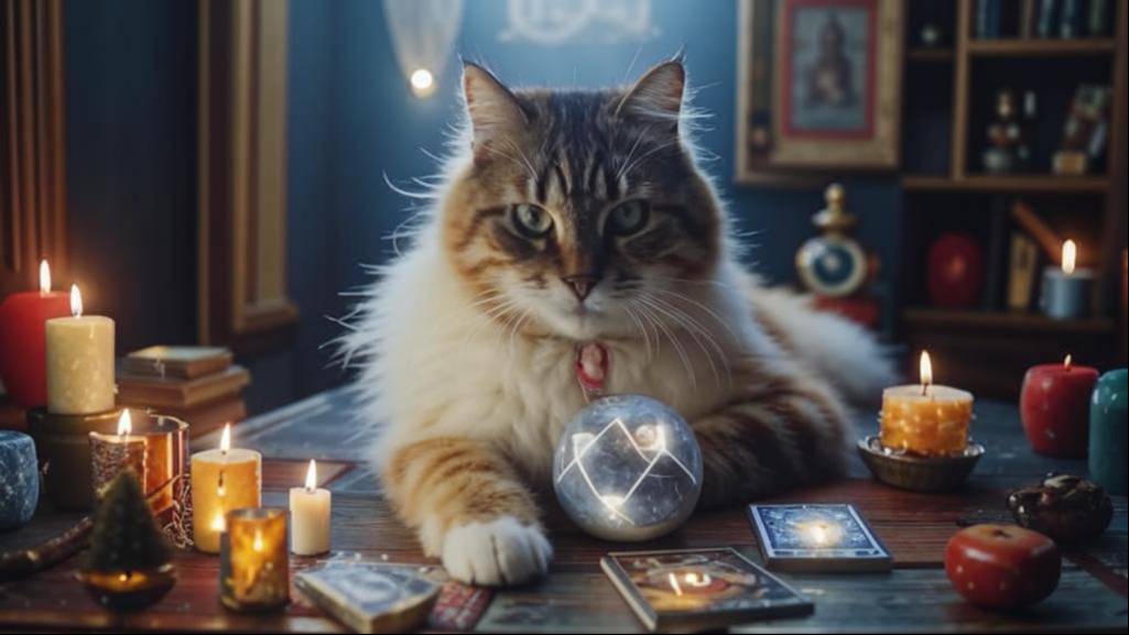 ✨ Прямо СЕЙЧАС Вселенная готова шепнуть вам подсказку... через Мудрого Кота! 🐱⬛🔮