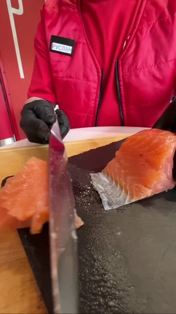 Слабосоленая форель и слабосоленая семга от RedРаки