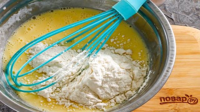 Блины с ананасом