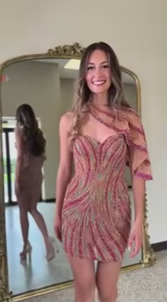 Born to make a statement 😍#Dresses #Homecoming #Homecomingdresses #Hoco2025