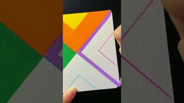 Рисунок акриловыми маркерами.