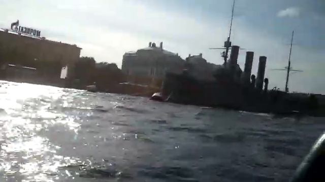 Водное такси. Ленинград 2012.