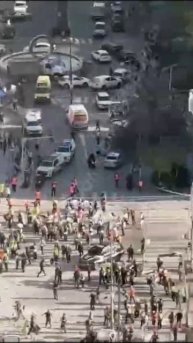 Последствия удара по пригороду Тель-Авива Рамат-Гану !!!