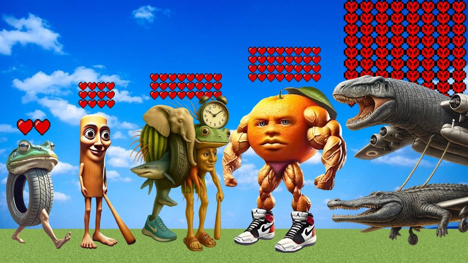 Какие из НОВЫХ итальянских животных Brainrot действительно бессмертны??? Minecraft