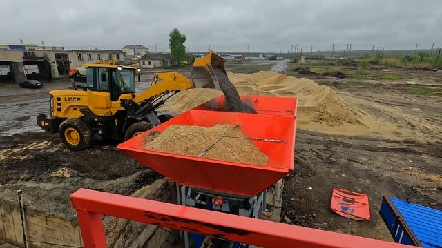 Пусконаладочные работы бетонного завода "Рифей-Бетон-45М" в г.Жердевка