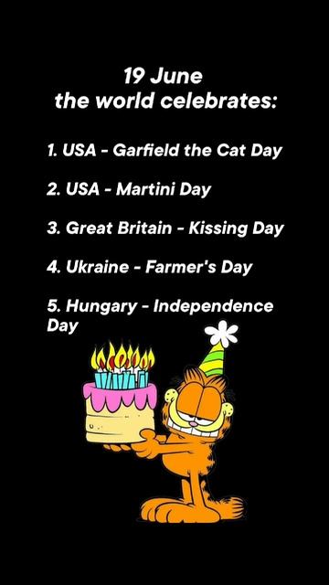 19 June the world celebrates #holiday #happy #popular #june