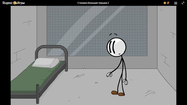 Играю в Henry Stickmin. Первый взгляд.