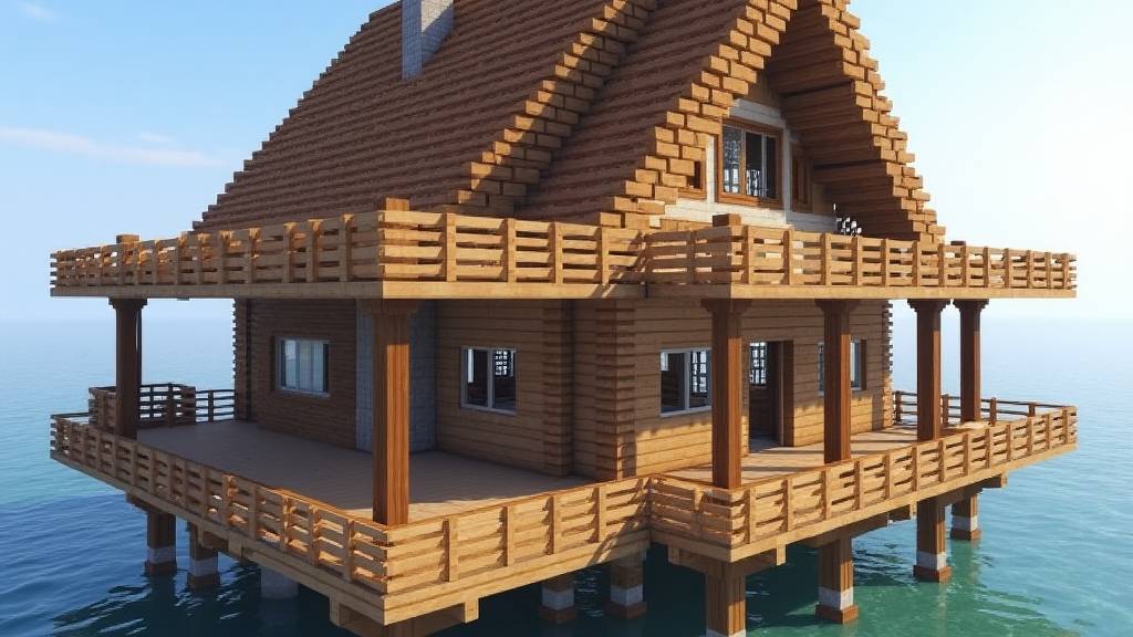 🏗️ К вершине — строим каркас крыши! 🏠✨