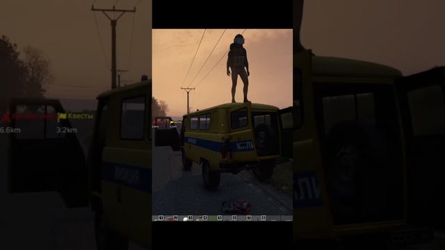 DayZ |  Смешной момент со стрима Areshino #dayz #shorts #баги #фейлы #приколы #дейз #моментыдейз #1