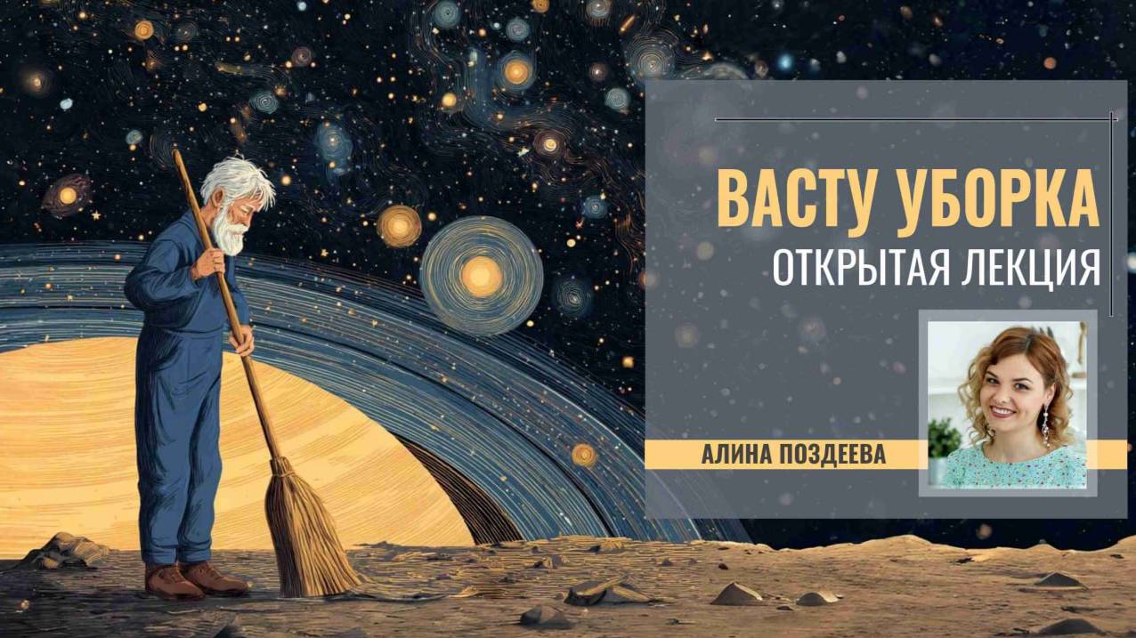 Васту уборка. Вебинар Алины Поздеевой