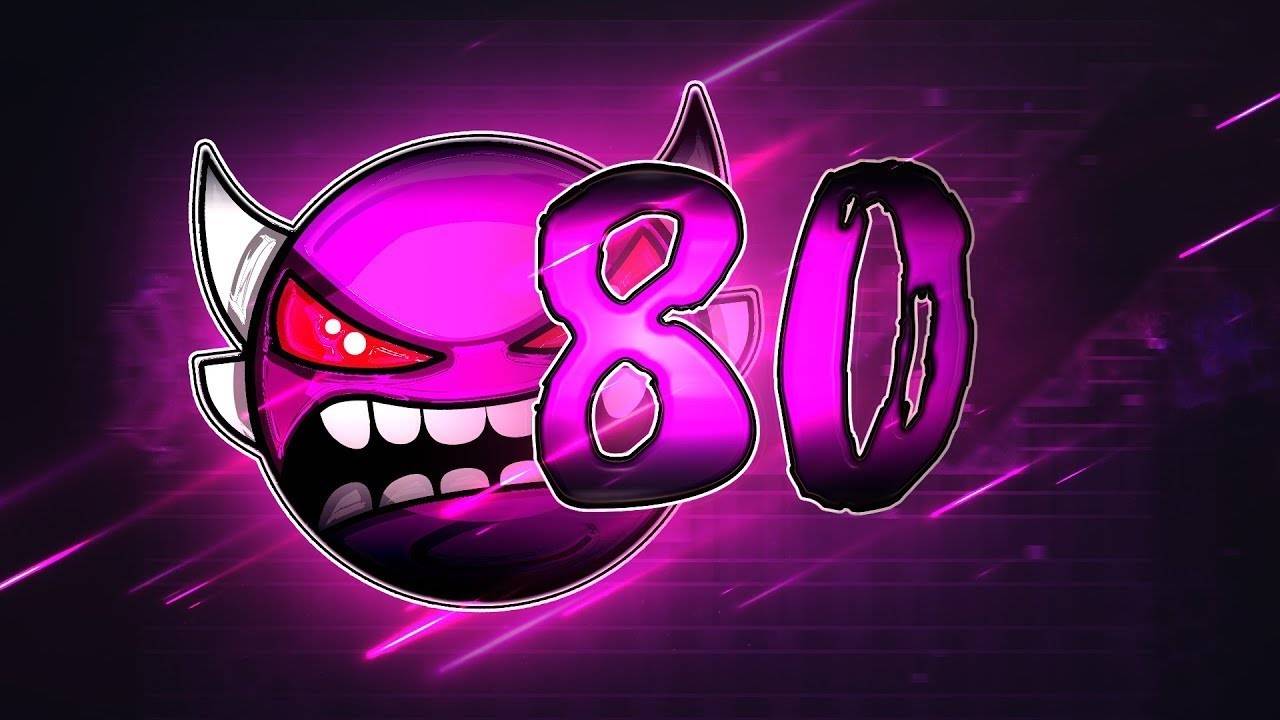 Geometry Dash 8о BY ZOBROS Геометри Деш ИНСЕЙН ДЕМОН