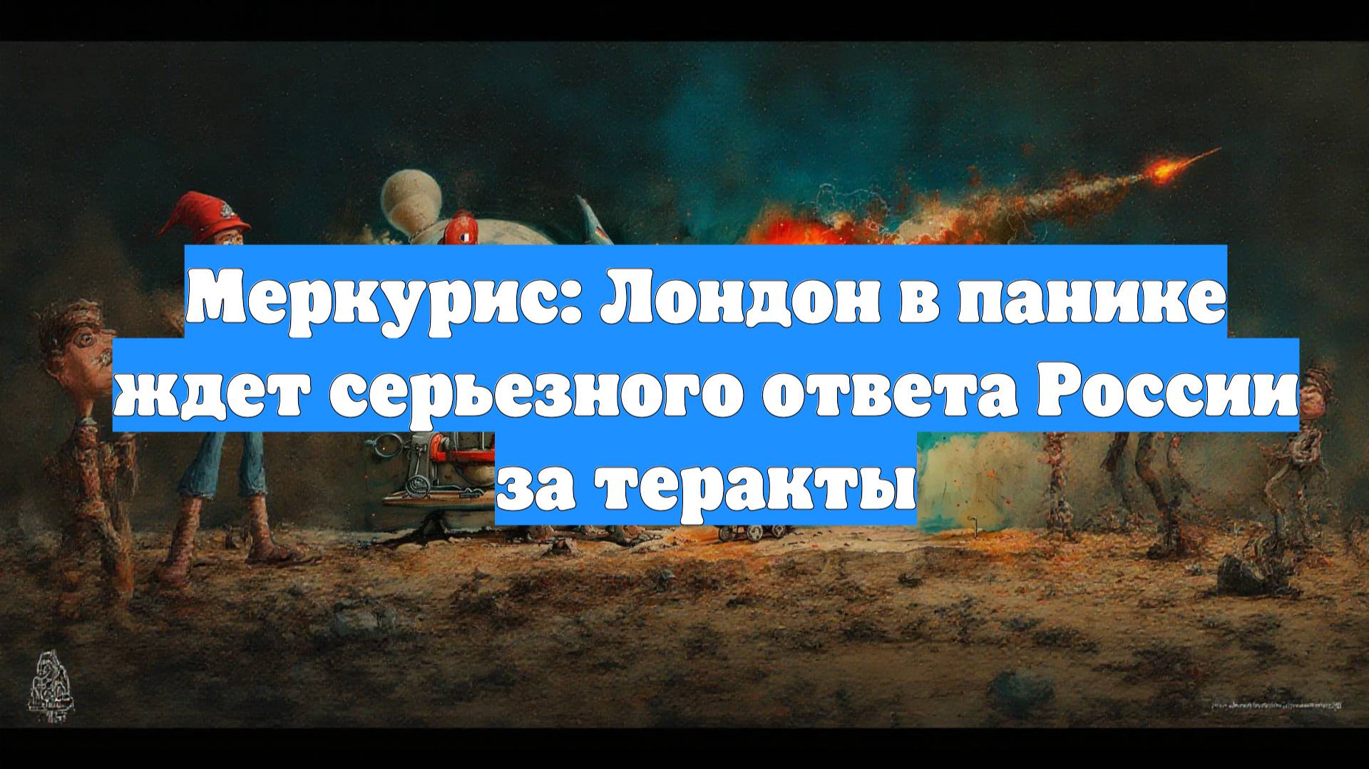Меркурис: Лондон в панике ждет серьезного ответа России за теракты