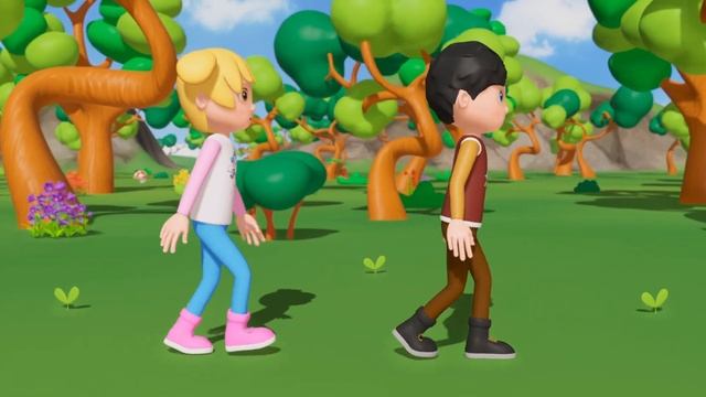 J’ai vu deux ours faire des tartines  Chansons pour Enfants | HeyKids en Français