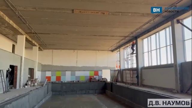 Строительство школы за миллиард в мкр. Веризино во Владимире за 3 месяца продвинулось на 10%