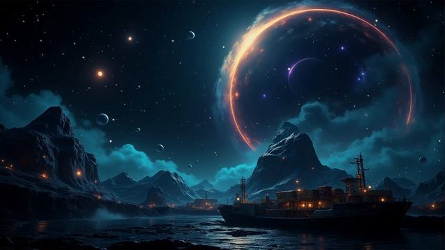 The Forgotten Shore - Dark Sci-Fi Ambience for Sleep, Focus & Deep Thought