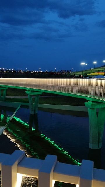 Видовой мост на территории городского курорта "Притяжение" в Магнитогорске 🌉