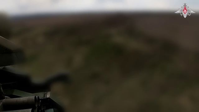 Боевая работа экипажа вертолета Ми-28нм