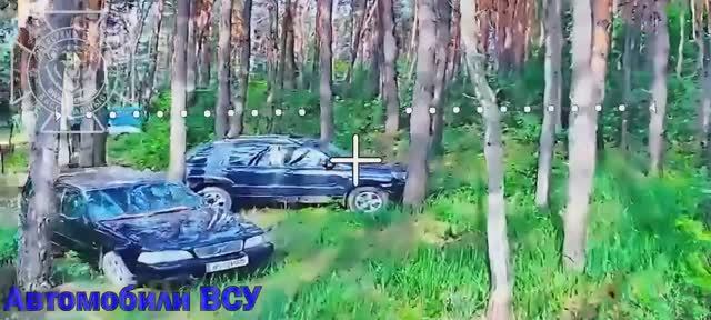 Уничтожение автотранспорта ВСУ в Черниговской обл