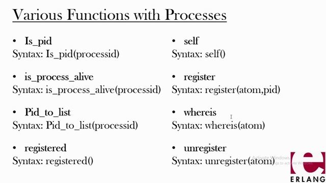 57 - Various functions with Processes