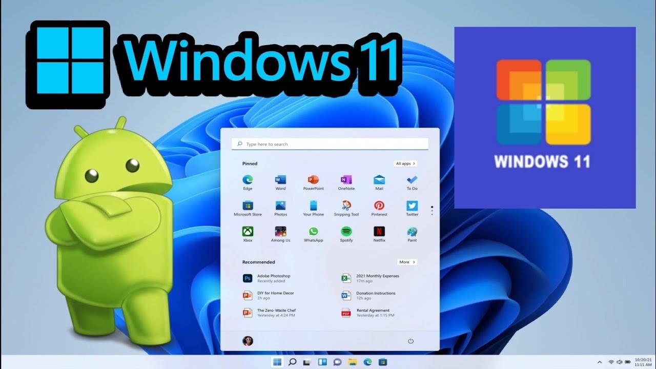Обзор W11 Симулятор (Windows 11) на андроид (Без голоса)