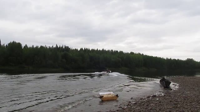 Водомёт Карась + Меркури 15 мультирумпель. р.Вишера 2011г.