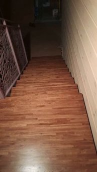 Лестница с ограждением Роза!