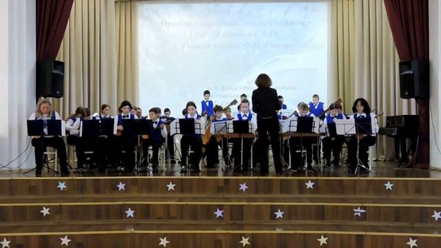 В. Конов «Фантазия на темы русских народных песен» Исп. Оркестр народных инструментов гимназии №58 г