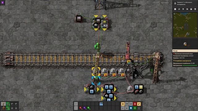 Factorio: Лимиты поездов, Настройка Погрузки, Умная настройка станции, ВАНИЛЬНЫЙ LTN? гайд ? 0_o