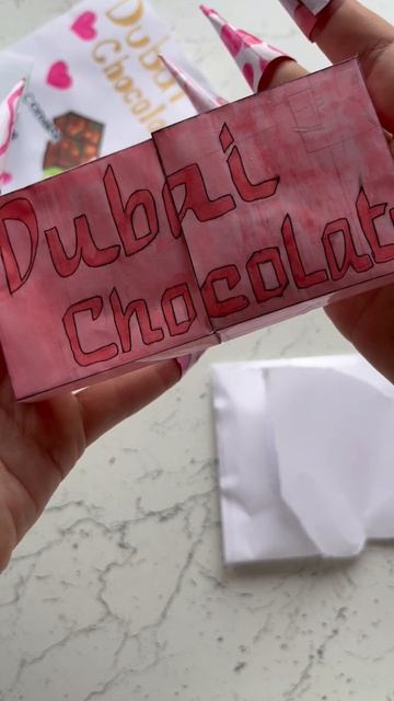 Dudai chocolate blind bag ! #blindbag #dubaichocolate