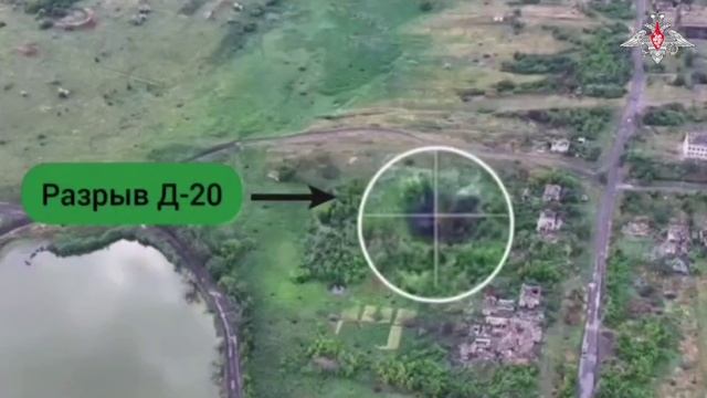 Боевая работа артиллеристов в зоне проведения СВО