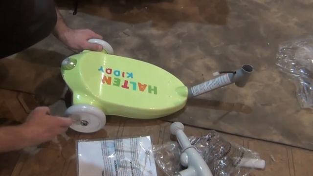 Сборка детского электросамоката Halten Kiddy / С нуля из коробки