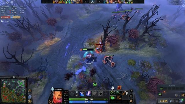 Дота 2 anti mage часть 3