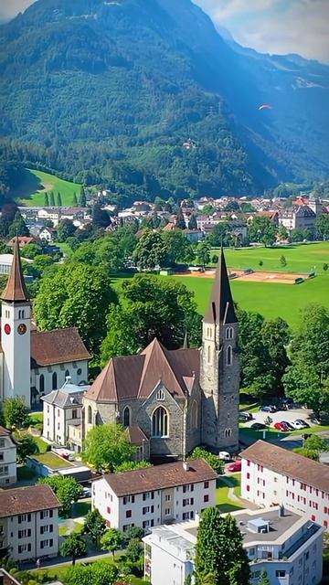 Interlaken Switzerland 🇨🇭  Heaven Between Two Lakes ❤️